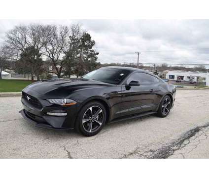 2022 Ford Mustang EcoBoost is a Black 2022 Ford Mustang EcoBoost Car for Sale in Lombard IL