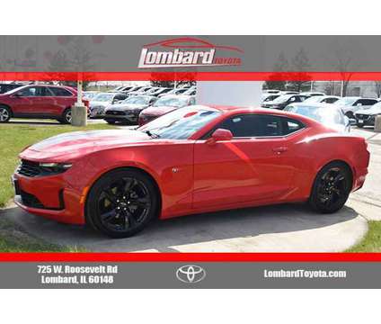 2021 Chevrolet Camaro 1LT is a Red 2021 Chevrolet Camaro 1LT Car for Sale in Lombard IL