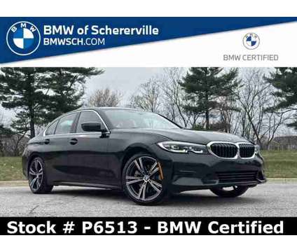 2021 BMW 3 Series 330i xDrive is a Black 2021 BMW 3-Series Car for Sale in Schererville IN