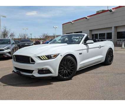 2016 Ford Mustang GT Premium is a White 2016 Ford Mustang GT Car for Sale in Colorado Springs CO
