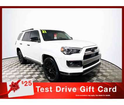 2021 Toyota 4Runner Nightshade is a White 2021 Toyota 4Runner 4dr Car for Sale in Tampa FL