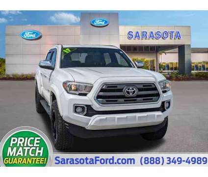 2017 Toyota Tacoma Limited is a White 2017 Toyota Tacoma Limited Car for Sale in Sarasota FL