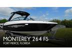 2015 Monterey 264 FS Boat for Sale