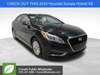 2016 Hyundai Sonata Hybrid Black, 67K miles