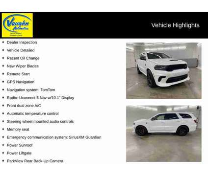 2021 Dodge Durango SRT Hellcat is a White 2021 Dodge Durango SRT SUV in Ottumwa IA