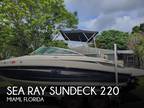 2010 Sea Ray Sundeck 220 Boat for Sale
