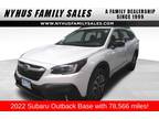 2022 Subaru Outback White, 78K miles