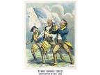 Vintage Patriotic Wall Art Poster Teddy Doodle (1907) $2.04