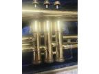 2 Brass Instruments - Vincent Bach Cornet - Hilton trumpet -