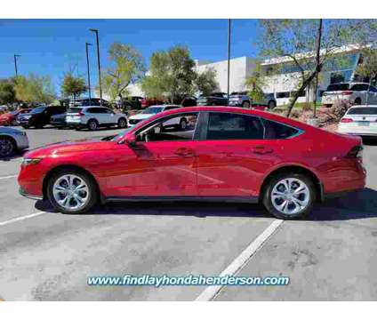 2024 Honda Accord LX is a Red 2024 Honda Accord LX Sedan in Henderson NV