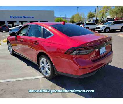 2024 Honda Accord LX is a Red 2024 Honda Accord LX Sedan in Henderson NV