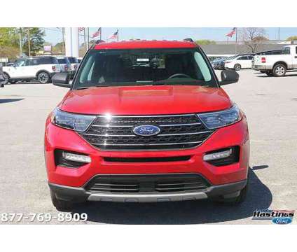 2024 Ford Explorer XLT is a Red 2024 Ford Explorer XLT SUV in Greenville NC