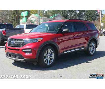2024 Ford Explorer XLT is a Red 2024 Ford Explorer XLT SUV in Greenville NC