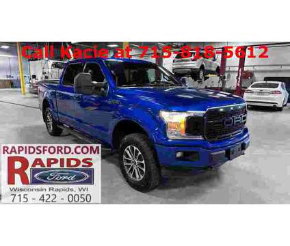 2018 Ford F-150 XLT is a Blue 2018 Ford F-150 XLT Truck in Wisconsin Rapids WI