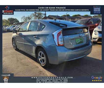 2012 Toyota Prius for sale is a Green 2012 Toyota Prius Car for Sale in Dallas TX