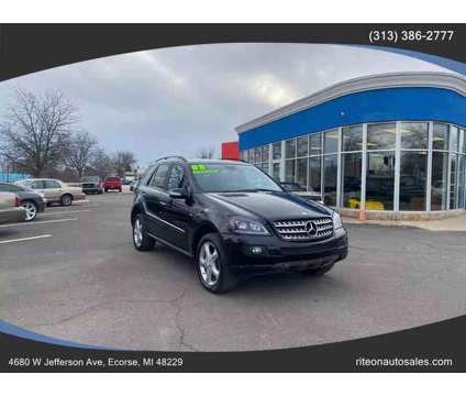 2008 Mercedes-Benz M-Class for sale is a Black 2008 Mercedes-Benz M Class Car for Sale in Ecorse MI