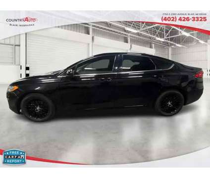 2019 Ford Fusion for sale is a Black 2019 Ford Fusion Car for Sale in Blair NE