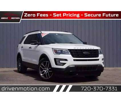 2016 Ford Explorer for sale is a White 2016 Ford Explorer Car for Sale in Thornton CO