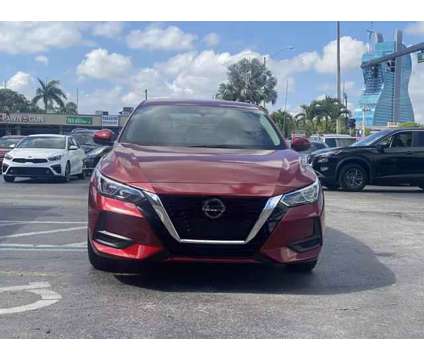 2021 Nissan Sentra for sale is a Red 2021 Nissan Sentra 1.8 Trim Car for Sale in Davie FL