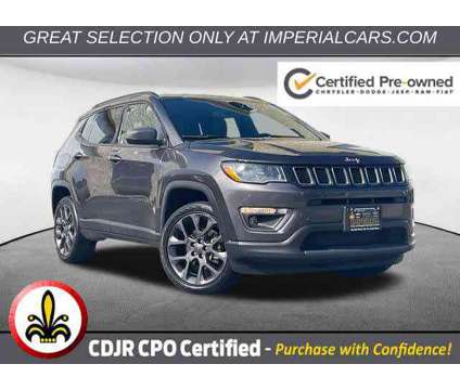 2021UsedJeepUsedCompassUsed4x4 is a Grey 2021 Jeep Compass Car for Sale in Mendon MA