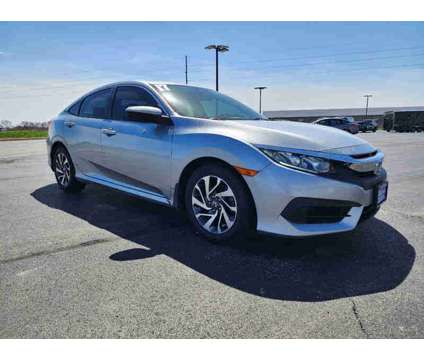 2017UsedHondaUsedCivicUsedCVT is a Silver 2017 Honda Civic Car for Sale in Watseka IL
