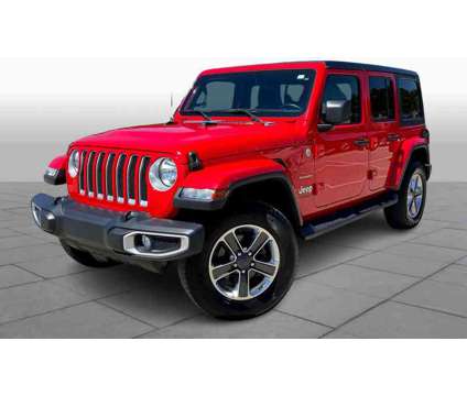 2021UsedJeepUsedWranglerUsed4x4 is a Red 2021 Jeep Wrangler Car for Sale in Kingwood TX