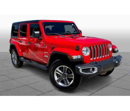 2021UsedJeepUsedWranglerUsed4x4 is a Red 2021 Jeep Wrangler Car for Sale in Kingwood TX