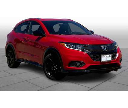 2022UsedHondaUsedHR-VUsed2WD CVT is a Red 2022 Honda HR-V Car for Sale in Lubbock TX