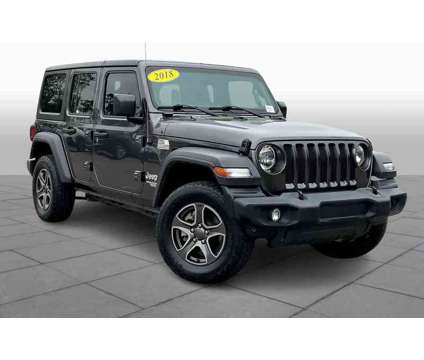 2018UsedJeepUsedWrangler UnlimitedUsed4x4 is a Grey 2018 Jeep Wrangler Unlimited Car for Sale in Gulfport MS