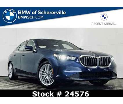 2024 BMW 5 Series 530i xDrive is a Blue 2024 BMW 5-Series Car for Sale in Schererville IN