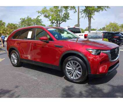 2024 Mazda CX-90 3.3 Turbo Preferred Plus is a Red 2024 Mazda CX-9 Car for Sale in Estero FL