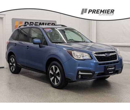 2017 Subaru Forester Premium is a Blue 2017 Subaru Forester 2.5i Car for Sale in Branford CT