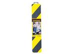 Anti-Slip Safety Grit Strip,Yellow/Black, 3" x 16" - S078-388662