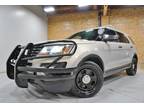 2016 Ford Explorer Police AWD, Red/Blue Lightbar, Siren, Partition, Console