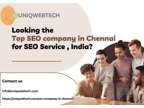 Best SEO Company in Chennai for SEO Services, India
