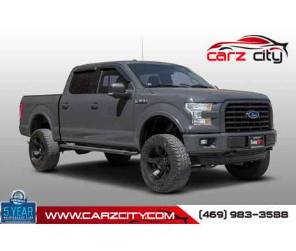 2016 Ford F150 SuperCrew Cab for sale is a Grey 2016 Ford F-150 SuperCrew Car for Sale in Dallas TX