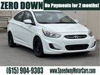 2016 Hyundai Accent Silver, 135K miles