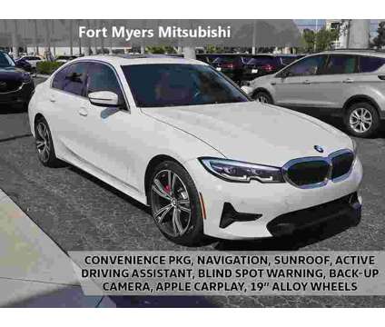 2020 BMW 3 Series 330i is a White 2020 BMW 3-Series Sedan in Fort Myers FL