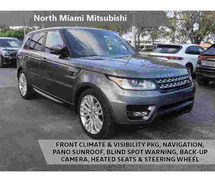 2016 Land Rover Range Rover Sport HSE Td6 is a Grey 2016 Land Rover Range Rover Sport HSE SUV in Miami FL
