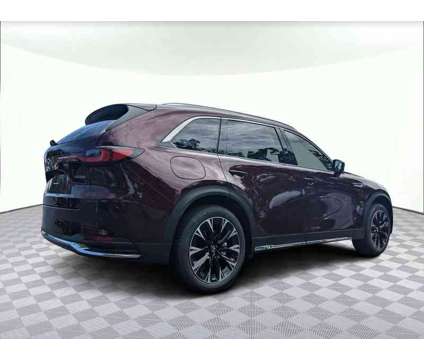 2024 Mazda CX-90 PHEV Premium Plus is a Red 2024 Mazda CX-9 SUV in Orlando FL