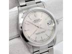 Rolex Datejust 31mm Midsize Silver Index Dial Steel Oyster Watch 78240