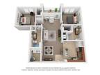 Town West Senior Living Apartments - Two Bedroom Two Bath