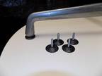 4 - NEW Table Base Glides Feet Herman Miller Eames Segmented Contract Universal