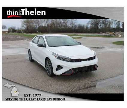 2024 Kia Forte GT-Line is a White 2024 Kia Forte Sedan in Bay City MI