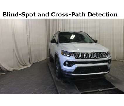 2024 Jeep Compass Limited is a Silver 2024 Jeep Compass Limited SUV in Bay City MI