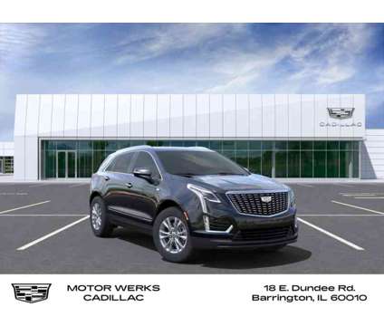 2024 Cadillac XT5 Luxury is a Black 2024 Cadillac XT5 Luxury SUV in Barrington IL