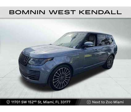2020 Land Rover Range Rover Td6 is a Silver 2020 Land Rover Range Rover SUV in Miami FL