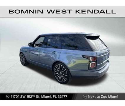 2020 Land Rover Range Rover Td6 is a Silver 2020 Land Rover Range Rover SUV in Miami FL