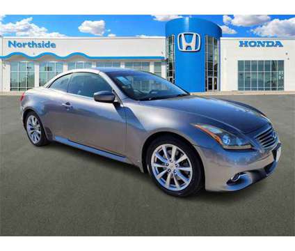 2013 INFINITI G37 Base is a Grey 2013 Infiniti G37 Base Convertible in San Antonio TX