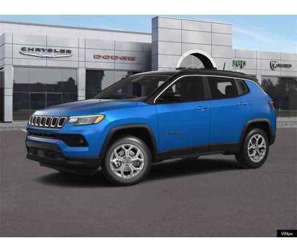 2024 Jeep Compass Latitude is a Blue 2024 Jeep Compass Latitude SUV in Walled Lake MI